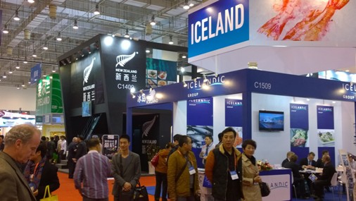 Ísland með þjóðarbás á China Fisheries & Seafood Expo í Qingdao